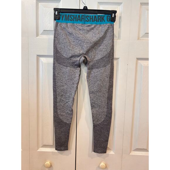 Gymshark Flex Leggings Gray Size Medium - Picture 2 of 9